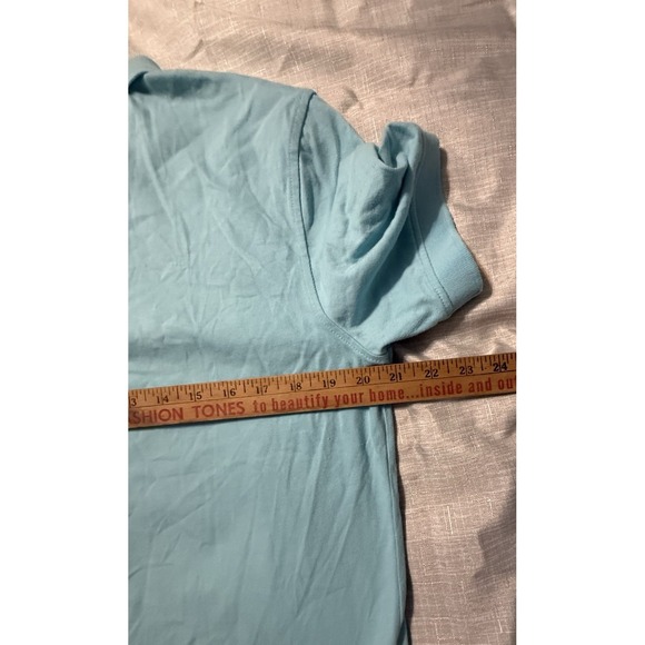 Nautica Mens Classic Fit Polo Blue Size Medium 100% Cotton - Picture 7 of 8